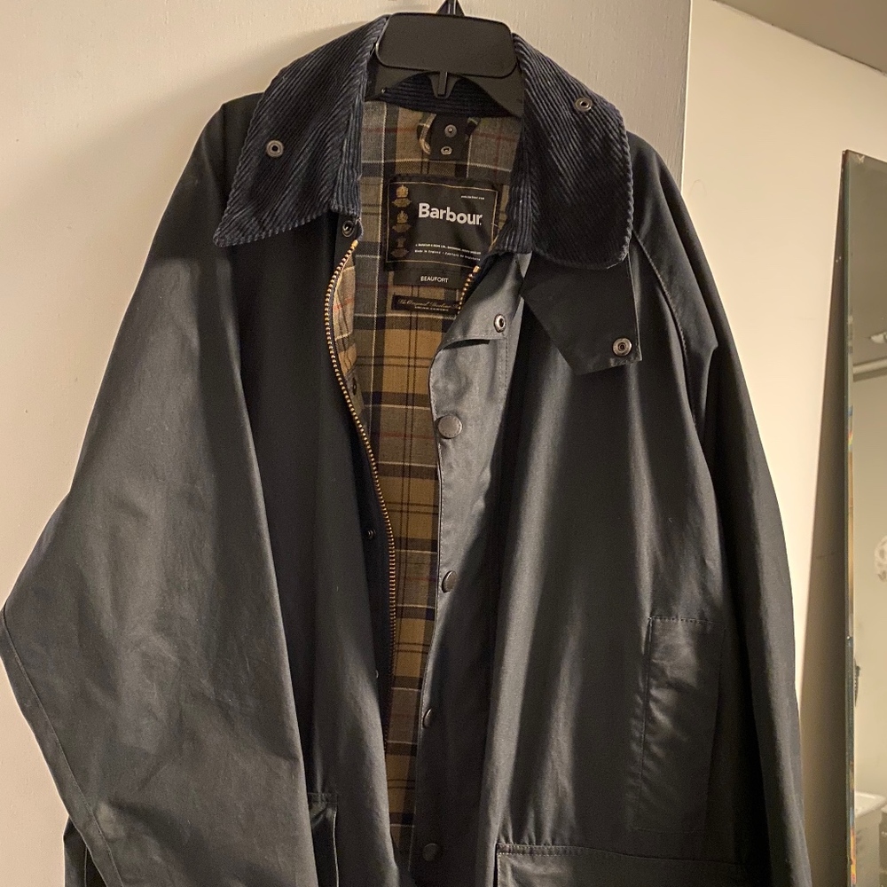 Men's Barbour Coat Beaufort  Size L